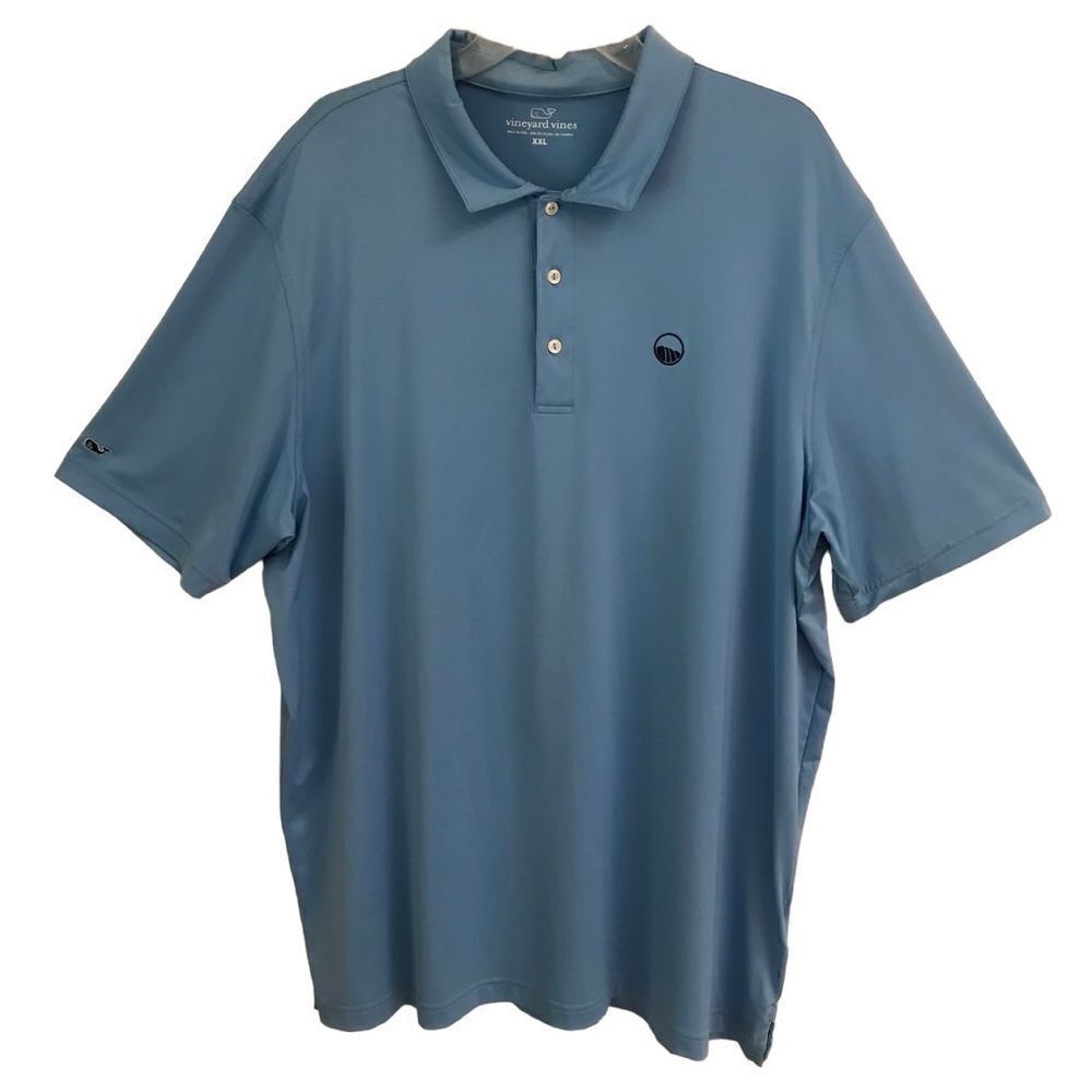 Vineyard Vines light blue golf polo shirt XXL‎